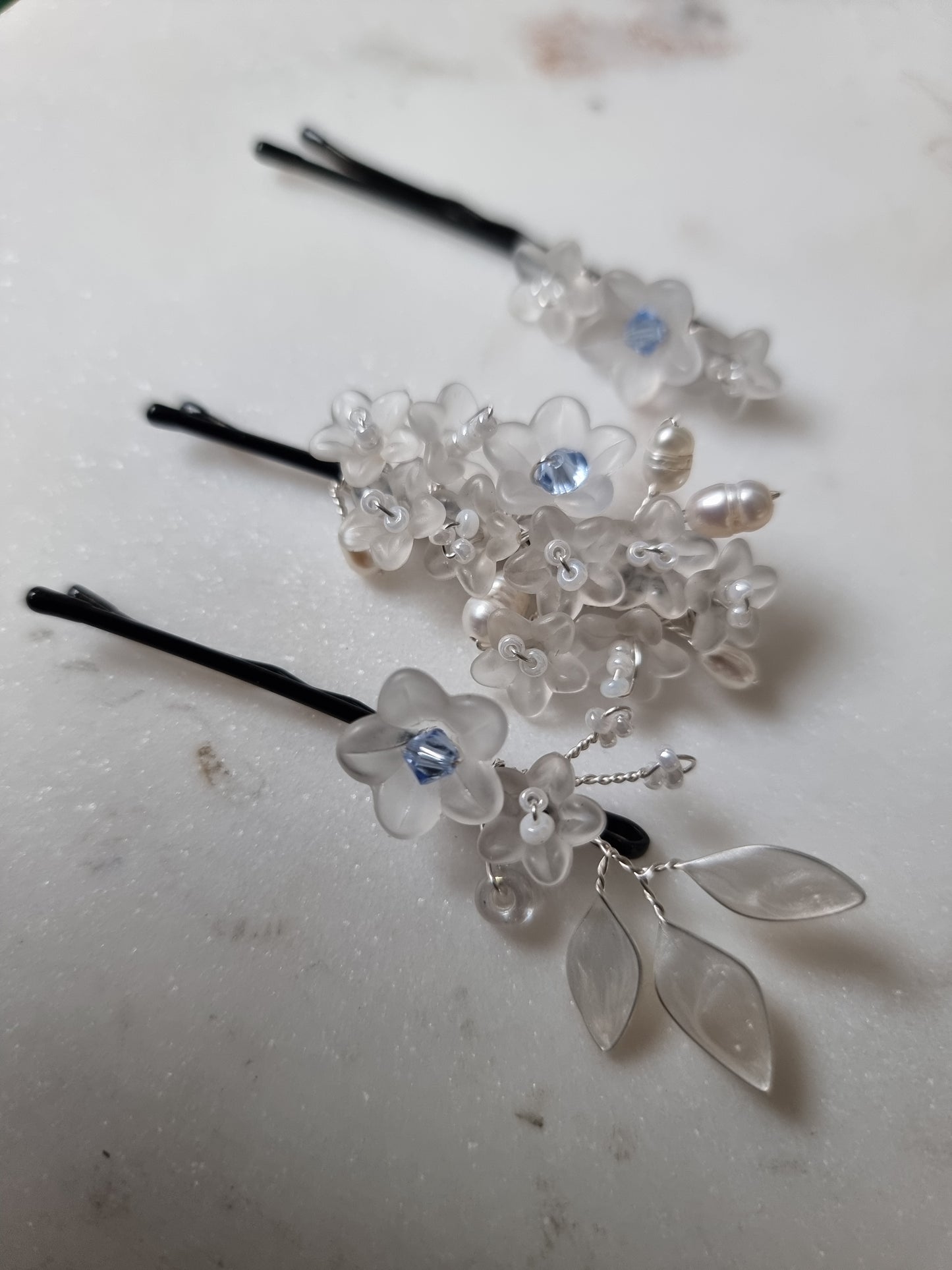 Forget Me Not Hairpin Trio