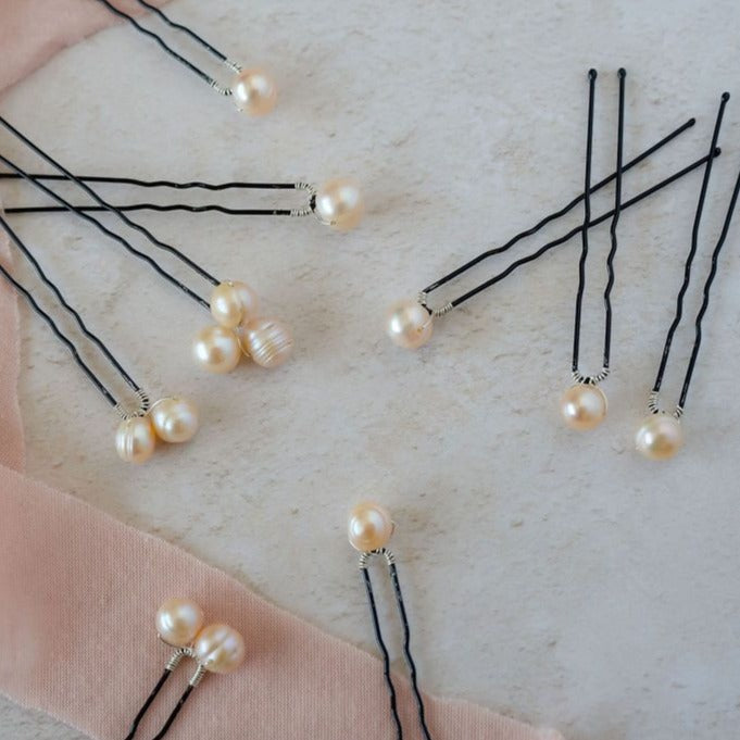 Pearl Pins Set of 9