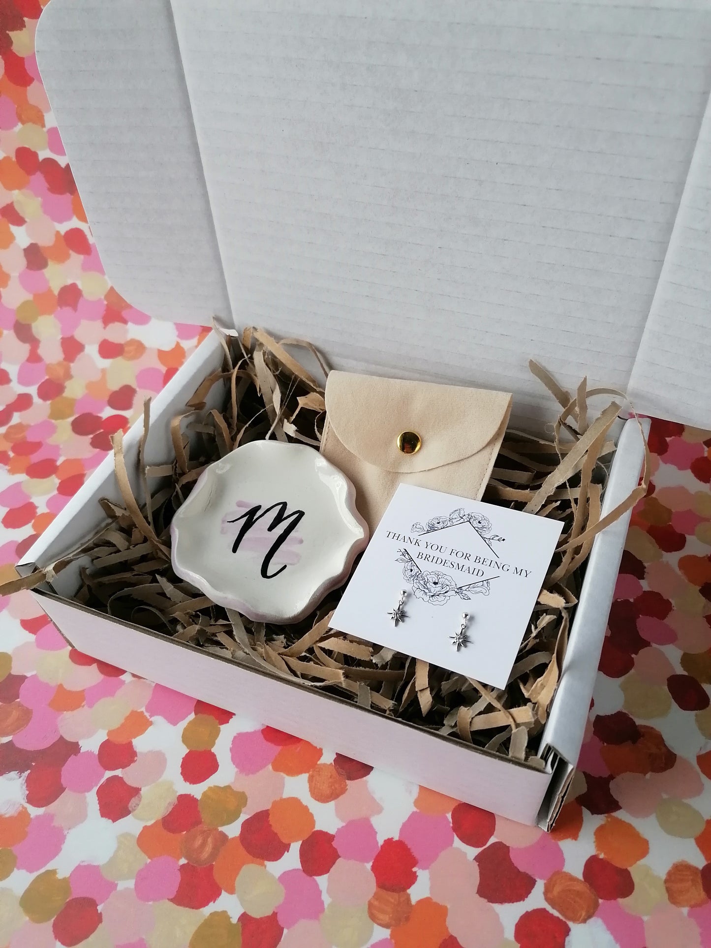 Tiny Star Bridesmaid Gift Box